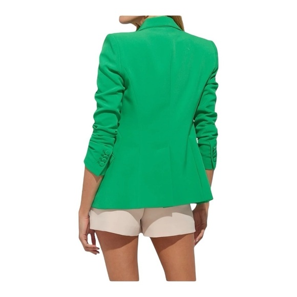 Generation Love Hudson Blazer in Bright Green NWT - Picture 4 of 6